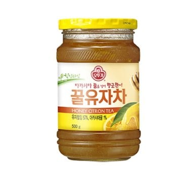 신세계 가공 오뚜기 꿀유자차500g