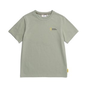 K232UTS130 그래픽 반팔티 LICHEN KHAKI