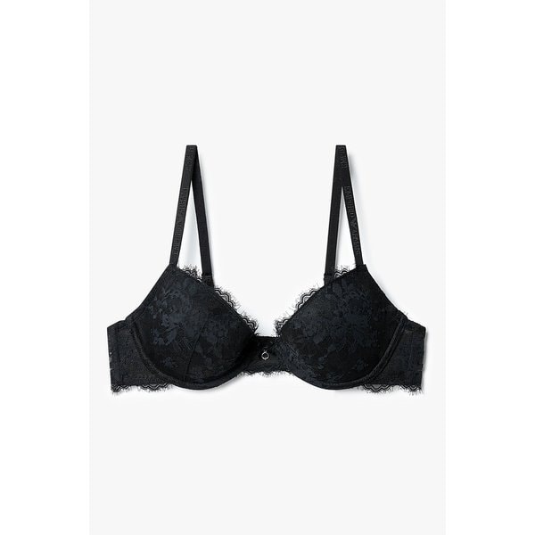 여성 플라워 자수 리무버블 푸쉬업 브라 0825385527000