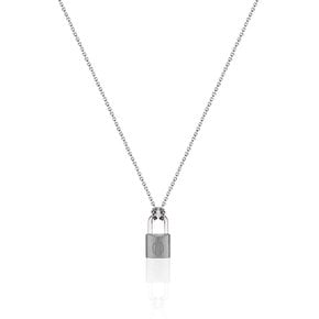 MON COEUR NECKLACE SILVER_WHITE / 62022004142