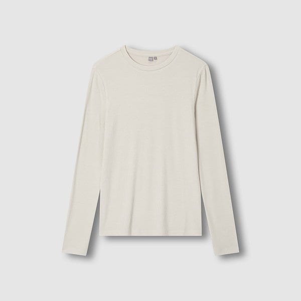 여 발열온감 소프트 립 긴팔 티셔츠 J1154010050AW