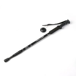 [엣모어]원트레킹 3단 길이조절 등산스틱(135cm) (블랙)