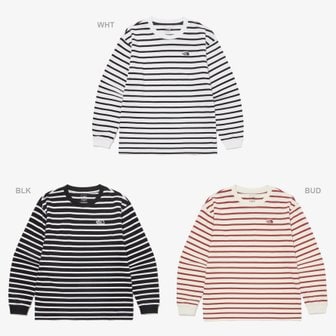 노스페이스키즈 NT7TQ51 키즈 글렌 스트라이프 긴팔 라운드 티 KS GLEN STRIPE L/S R/TEE