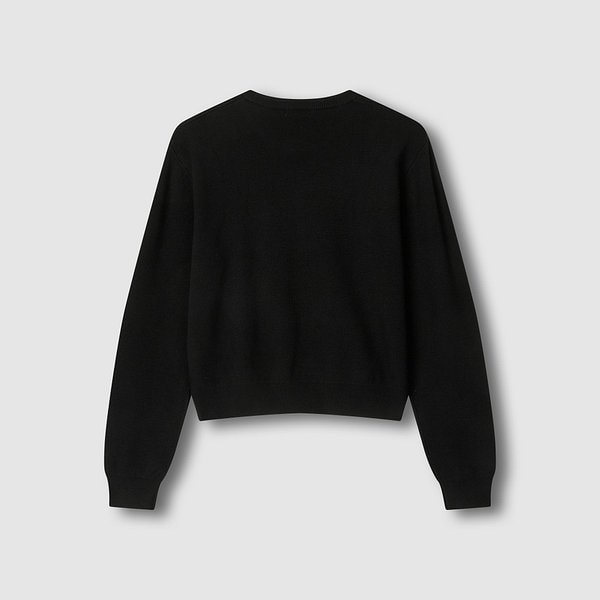 여 라운드넥 긴팔 니트 J116102014099