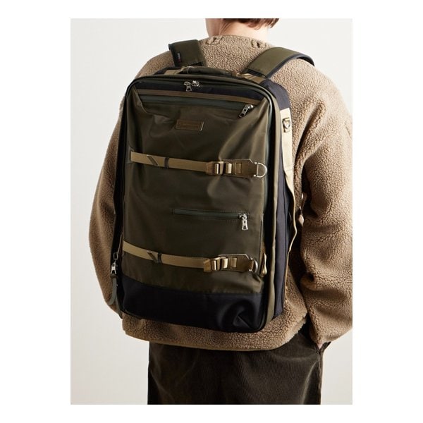 마스터피스 포텐셜 3웨이 컨버터블 가죽 코듀라 마스터텍스 백팩 1647597355343868