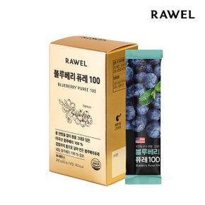블루베리 퓨레 100 (20g x 14포) 1박스
