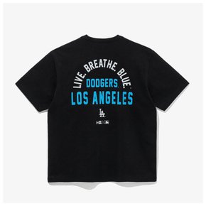 MLB LA 다저스 아치 슬로건 남여공용 반팔 티셔츠 14413063