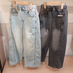 썸머 절개 와이드 데님팬츠 IDTJ2631Z 해운대점_P425422043