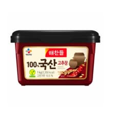 해찬들 100% 국산고추장 1kg