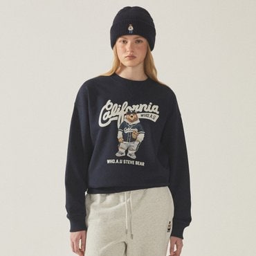 후아유 Steve Photo Sweatshirt  WHMWF2221U