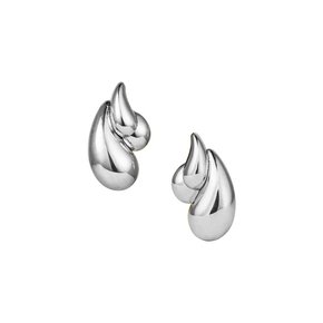 Bird Earrings Silver