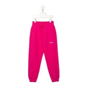 [해외배송] 오프화이트 키즈 애로우 스웨트 팬츠 OGCH001F22FLE001 3201 FUCHSIA WHITE