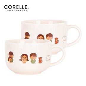 코렐 코디 퍼엉 하트 스프볼 640ml 2P 세트