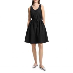 5082927 Theory Tie Waist Sleeveless Poplin Dress 106973357