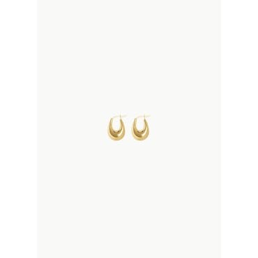 샵아모멘토 소피부하이 25PF Gold Small Etruscan Hoops, 18k Gold