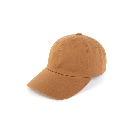 르커스텀 LECUSTOM 14S STONE WASHED BALL CAP (SAND BROWN)