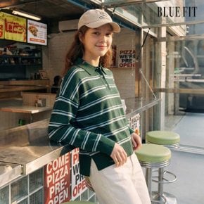 [26SS최신상] 블루핏 멀티 스트라이프 니트