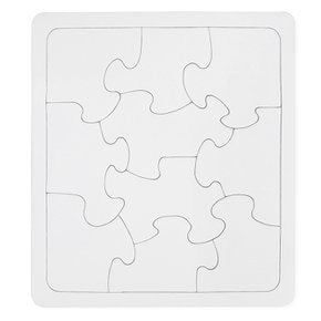 DIY 종이퍼즐 무지 10P
