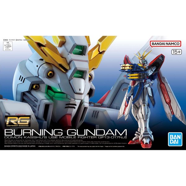 [여주점] 건담 RG-37 1/144 갓 건담 (BURNING GUNDAM)