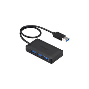 iBUFFALO USB30 허브 4포트 타입 자석 부착 블랙 PlayStation