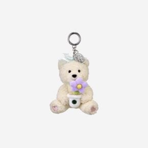 스타벅스 24 땡스 플라워 베어리스타 키체인 Starbucks 24 Thanks Flower Bearista Keychain