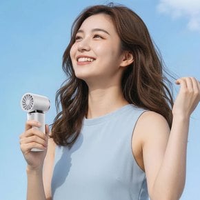 미니 아이스 휴대용 선풍기 F31 199단 바람조절 무선 충전식 쿨링 냉각 손풍기 핸디팬