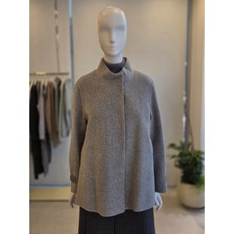 더아이잗 [여주점] [더 아이잗] 여성 울 캐시미어 블렌드 하이넥 재킷(IRBA0JK138)