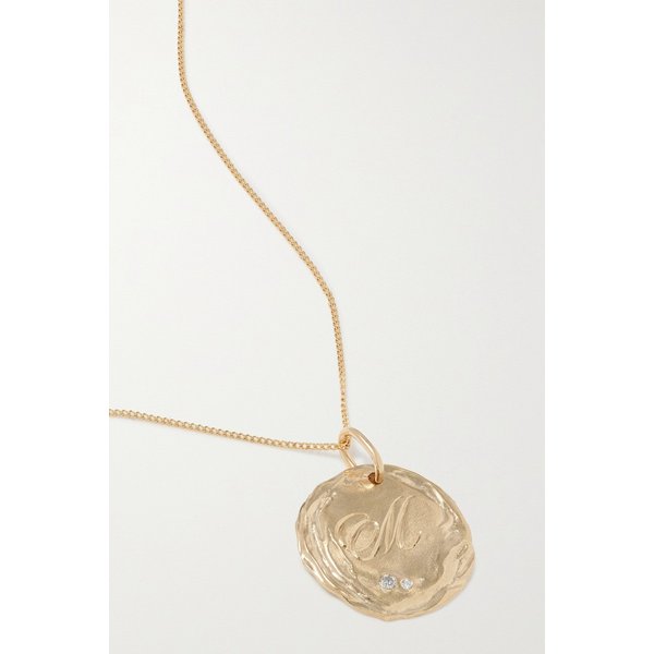 파스칼 몽부아쟁 이니셜 N°5 9k 18k 골드 다이아몬드 네크리스 34344356237209272