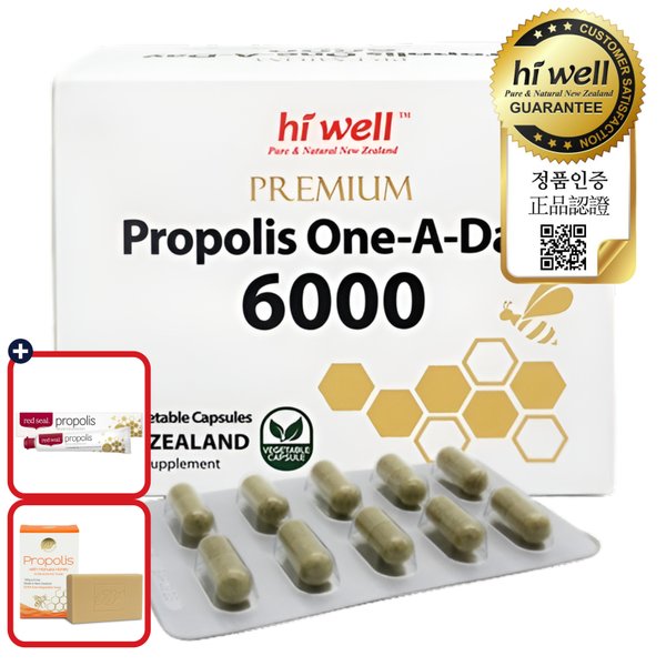 프로폴리스 원어데이 6000 150캡슐 뉴질랜드 플라보노이드