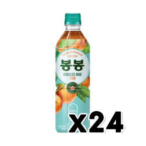 봉봉 아이스티 제로 자몽 홍차음료 500ml x 24개