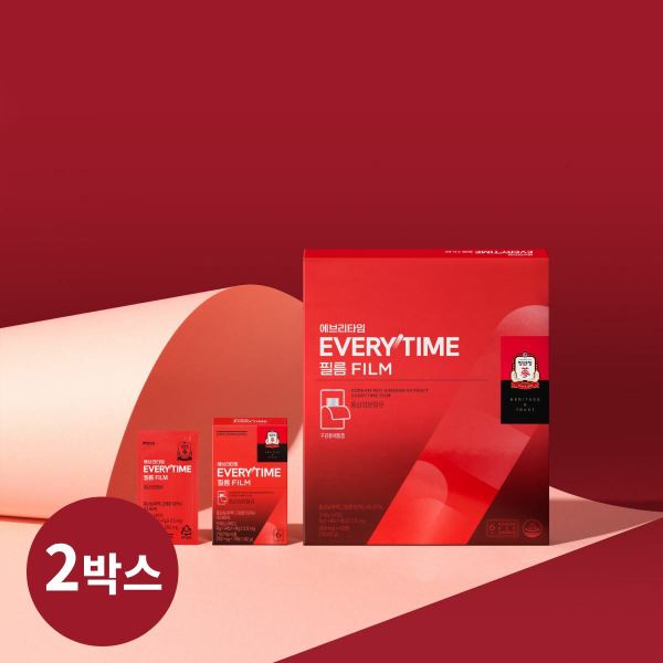 [정관장 본사직영] 에브리타임 필름 42매 2박스