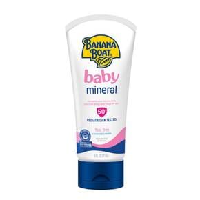 바나나보트 베이비 미네랄 선크림 SPF50+ Banana Boat Baby Sunscreen 6oz(177ml)