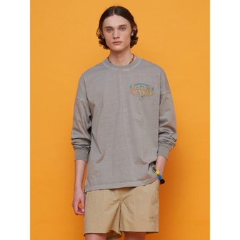 샌드사운드 Graphic Point Long Sleeve TShirt   Grey (MS4341A203)