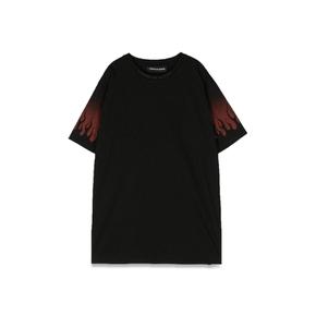 [해외배송] NEGATIVE 레드 플레임 MC 티셔츠 (KIDS 상품) VSK00309T_BLACK B0041542167