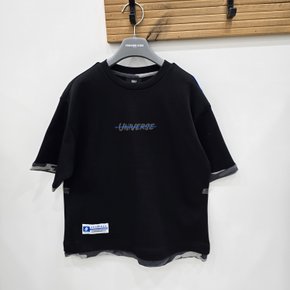 전판나염배색티셔츠  2421T110_SH