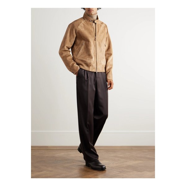 노박 스웨이드 봄버 재킷 46376663162903811