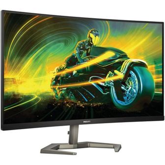  영국 필립스 모니터 PHILIPS Evnia 32M1C5200W 32 Inch FHD Curved Gaming Monitor 240Hz 0.5ms