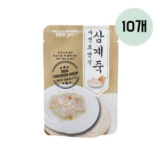  [참좋은간식] 삼계죽 80g×10개 영양간식