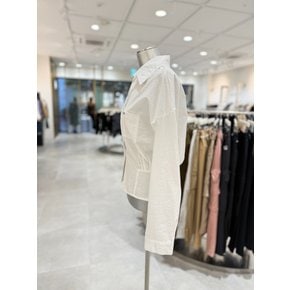 [부산점] 허리 절개 포인트 카라 블라우스,ER4BX004