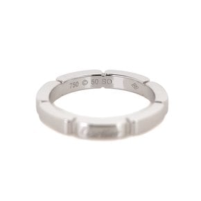 [중고명품] 까르띠에 마이용 웨딩 반지 WG RING-