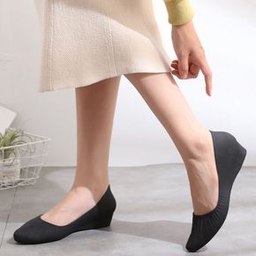 여자겨울신발 쿨샵 여성 로우 3CM 웨지힐 방수효과 셔링핏 미들힐