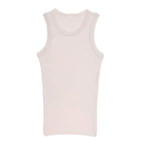 BASERANGE 24 Supple Tank in Undyed FLSUT-RIB-SU24 서플 탑 민소매 반팔 반팔티