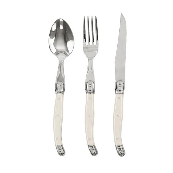 루앙 커트러리 세트 3P_아이보리