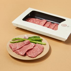 [냉장] [1++ No.9] 한우 살치살 200g