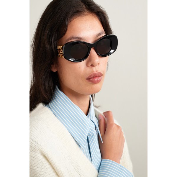 아나그램 오버사이즈 캣아이 아세테이트 선글라스 46376663162969721