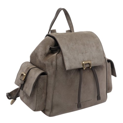 [해외배송] 26 F/W 브루넬로 쿠치넬리 로고 스웨이드 백팩 MBDLB2841/C8769 B0012209297