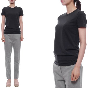브루넬로쿠치넬리 25SS 여성 모닐리 트리밍 반팔티셔츠 (M0T18B0170 C055 25S)