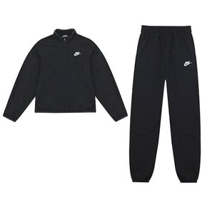 나이키 NSW 스포츠웨어 우븐 아노락 러닝 여성 트레이닝복세트 츄리닝 러닝복 블랙 FD3058-010
