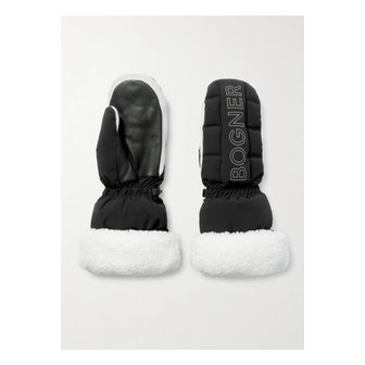 보그너 사비나 패딩 셸 시어링 스키 벙어리장갑 블랙 1647597343754074