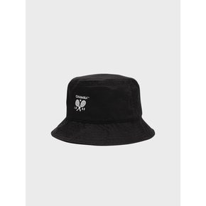 1888 TENNIS CLUB BUCKET HAT 블랙